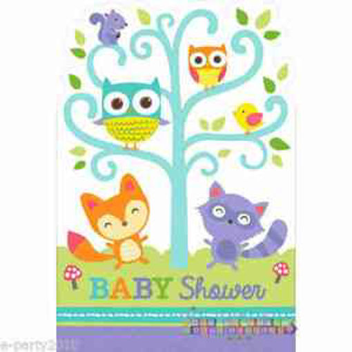 Picture of WOODLAND BABY INVITATIONS